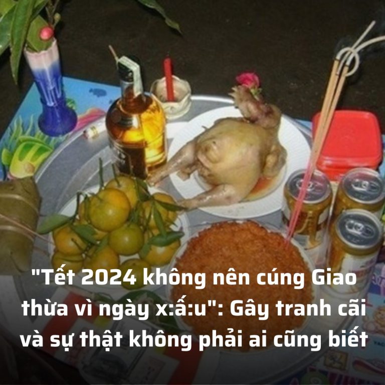 “Tết 2024 không nên cúng Giao thừa vì ngày x:ấ:u”: Sự thật không phải ai cũng biết