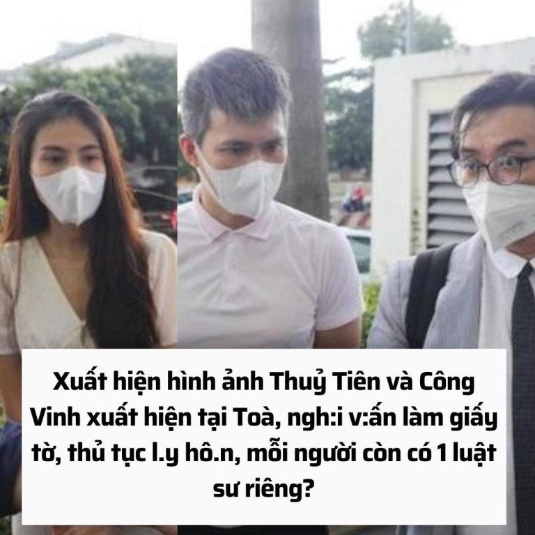 L:ộ hình ảnh Thuỷ Tiên và Công Vinh xuất hiện tại Toà làm thủ tục l.y hô.n? Còn đâu ngày mặn nồng chồng cho 4 tỷ để tiêu vặt