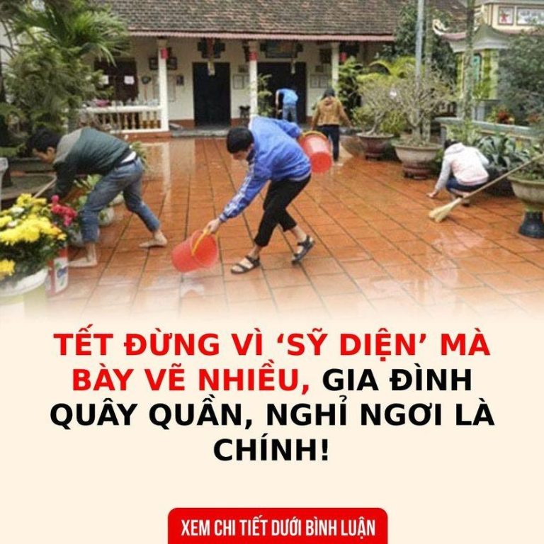 Tết đừng vì ‘sỹ diện’ mà bày vẽ nhiều, gia đình quây quần, nghỉ ngơi là chính!