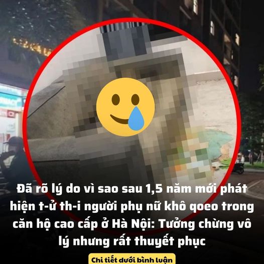 Đã rõ lý do vì sao sau 1,5 năm mới phát hiện t-ử th-i người phụ nữ khô qoeo trong căn hộ cao cấp ở Hà Nội: Tưởng chừng vô lý nhưng rất thuyết phục