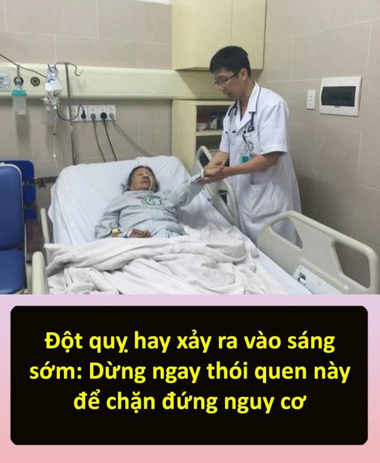 Đột quỵ hay xảy ra vào sáng sớm: Dừng ngay thói quen này để chặn đứng nguy cơ