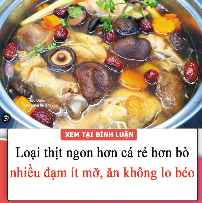 Loại thịt ngon hơn cá rẻ hơn bò, nhiều đạm ít mỡ, ăn không lo béo