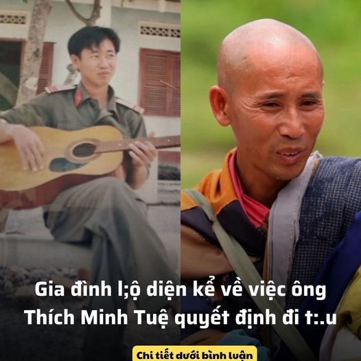 Gia đình l;ộ diện kể về việc ông Thích Minh Tuệ quyết định đi t:.u