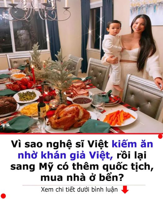 Vì sao nghệ sĩ Việt kiếm ăn nhờ khán giả Việt, rồi lại sang Mỹ có thêm quốc tịch, mua nhà ở bển?