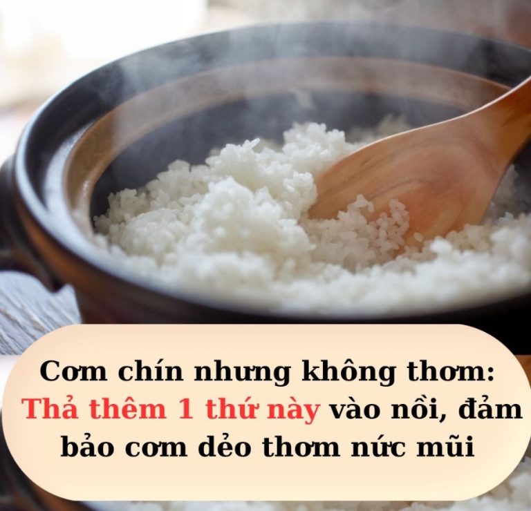 Cơm chín nhưng không thơm: Thả thêm 1 thứ này vào nồi, đảm bảo cơm dẻo thơm nức mũi