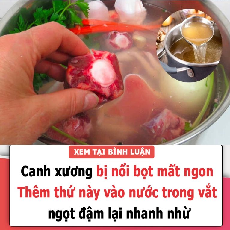 Canh xương bị nổi bọt mất ngon: Chỉ cần thêm thứ này vào nước trong vắt, ngọt đậm lại nhanh nhừ