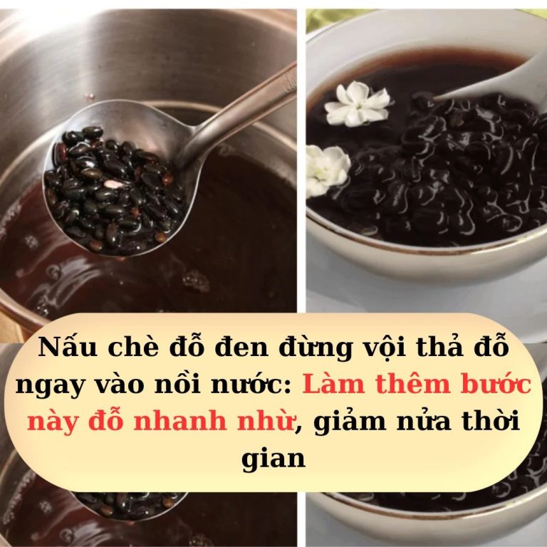 Nấu chè đỗ đen đừng vội thả đỗ ngay vào nồi nước: Làm thêm bước này đỗ nhanh nhừ, giảm nửa thời gian