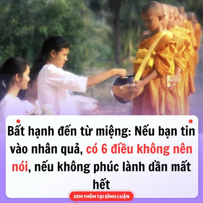 Bất hạnh đến từ miệng: Nếu bạn tin vào nhân quả, có 6 điều không nên nói, nếu không phúc lành dần mất hết