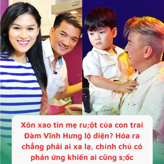 Xôn xao tin mẹ ru;ột của con trai Đàm Vĩnh Hưng lộ diện? Hóa ra chẳng phải ai xa lạ, chính chủ có phản ứng khiến ai cũng s;ốc