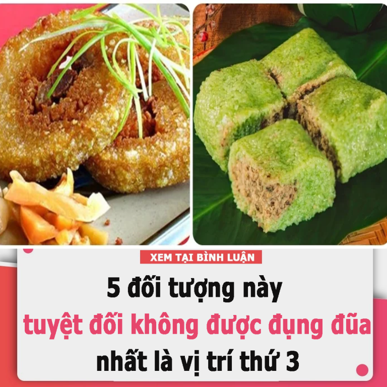 Tết là phải có bánh chưng: Nhưng 5 đối tượng này tuyệt đối không được đụng đũa, nhất là vị trí thứ 3