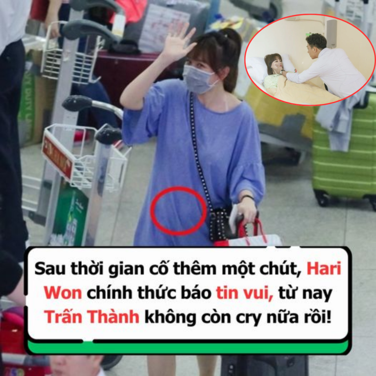 Sau thời gian cố thêm một chút, Hari Won báo tin vui khiến fan vỡ òa, từ nay Trấn Thành không còn cry nữa rồi