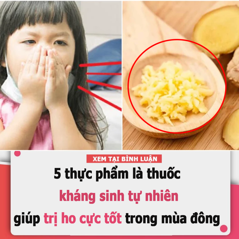 5 thực phẩm là thuốc kháng sinh tự nhiên, giúp trị ho cực tốt trong mùa đông: Ai không biết quá phí