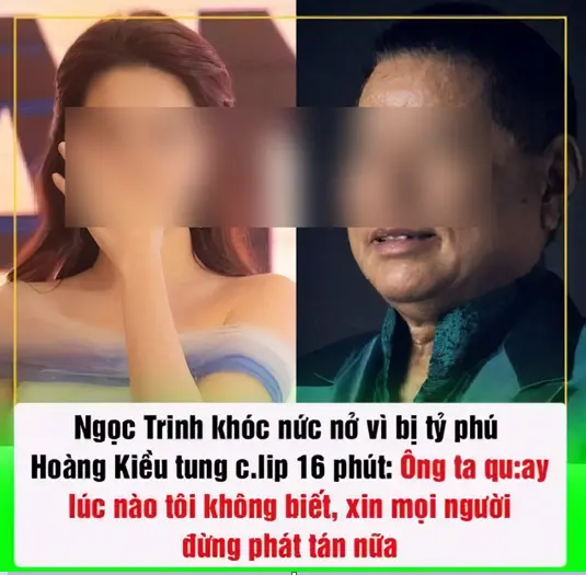 Clip ngọc trinh và hoàng kiều đêm 7 ngày 3 trên mạng xã hội?