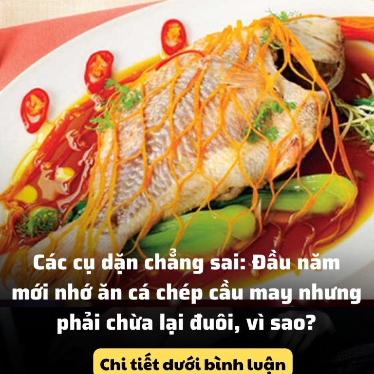 Các cụ dặn chẳng sai: Đầu năm mới nhớ ăn cá chép cầu may nhưng phải chừa lại đuôi, vì sao?