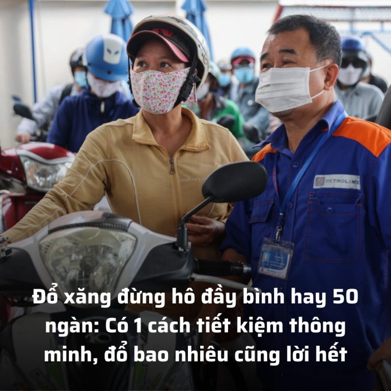 Đổ xăng đừng hô đầy bình hay 50 ngàn: Có 1 cách tiết kiệm thông minh, đổ bao nhiêu cũng lời hết