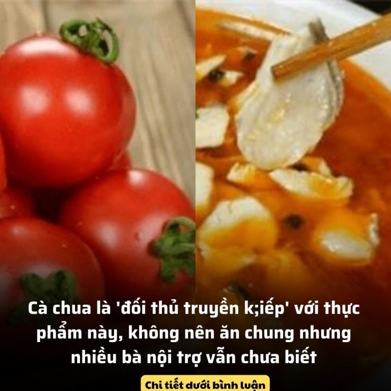 Cà chua là ‘đối thủ truyền k;iếp’ với thực phẩm này, không nên ăn chung nhưng nhiều bà nội trợ vẫn chưa biết