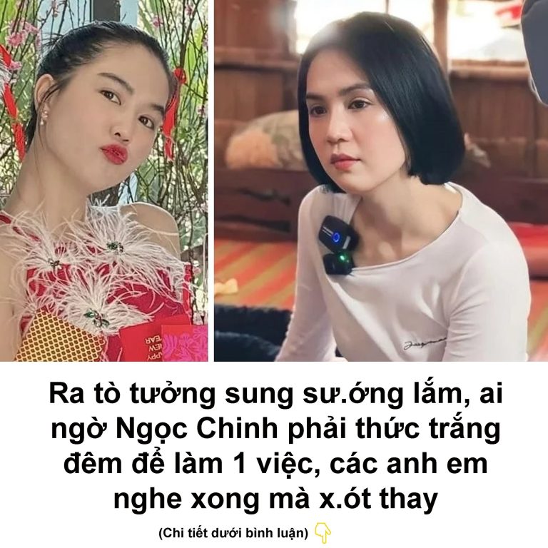 Ra tò tưởng sung sướng lắm, ai ngờ Ngọc Chinh phải thức trắng đêm để làm 1 việc, các anh em nghe xong mà xót thay