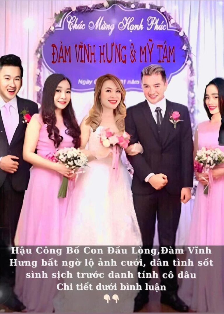 Hậu Công Bố Con Đầu Lòng,Đàm Vĩnh Hưng bất ngờ lộ ảnh cưới, dân tình sốt sình sịch trước danh tính cô dâu