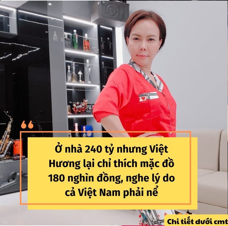 Lý do Việt Hương ở nhà 240 tỷ chỉ thích mặc đồ 180 nghìn đồng