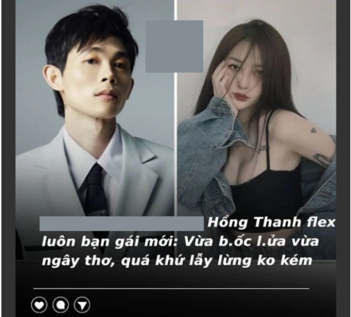 Vừa chia tay DJ đẹp nhất Việt Nam, Hồng Thanh đã có thiên thần mới mọng nước, còn sản xuất luôn MV ‘đẩy xe bò’ 8 phút