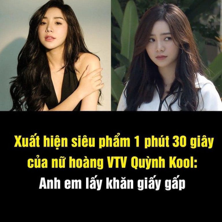 Xuất hiện siêu phẩm 1 phút 30 giây của nữ hoàng VTV Quỳnh Kool: Anh em lấy khăn giấy gấp