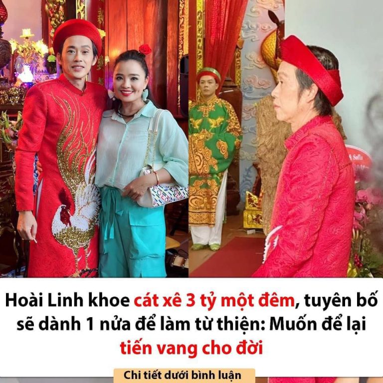 Hoài Linh khoe cát xê 3 tỷ một đêm, tuyên bố sẽ dành 1 nửa để làm từ thiện: Muốn để lại tiến vang cho đời