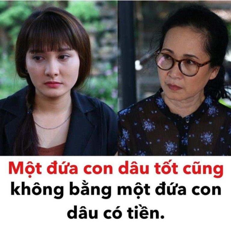 Một đứa con dâu tốt cũng không bằng một đứa con dâu có tiền