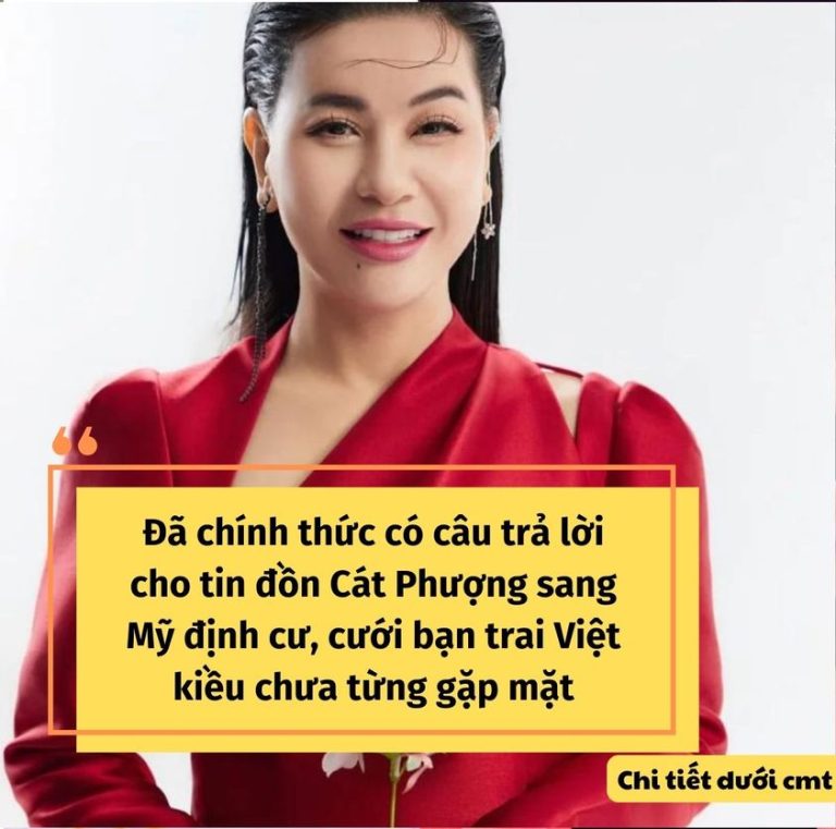 Đã chính thức có câu trả lời cho tin đồn Cát Phượng sang Mỹ định cư, cưới bạn trai Việt kiều chưa từng gặp mặt