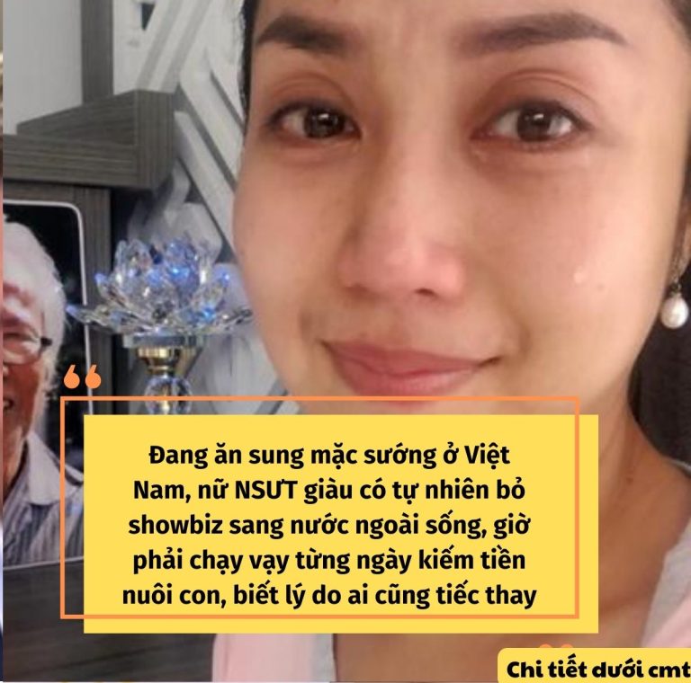 Nữ NSƯT giàu có, nổi tiếng bỗng từ bỏ showbiz sang Úc sinh sống, giờ phải tự chạy xe giao hàng online kiếm tiền nuôi con