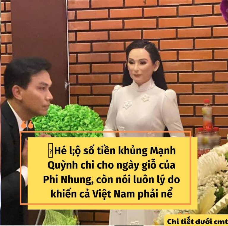 Hé l;ộ số tiền khủng Mạnh Quỳnh chi cho ngày giỗ của Phi Nhung