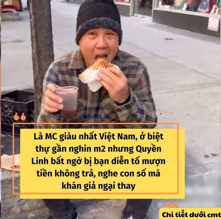 MC Quyền Linh bị một nam diễn viên khui chuyện mượn 50 nghìn chưa trả