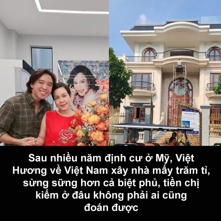 Sau nhiều năm định cư ở Mỹ, Việt Hương về Việt Nam xây nhà mấy trăm tỉ, sừng sững hơn cả biệt phủ, tiền chị kiếm ở đâu không phải ai cũng đoán được