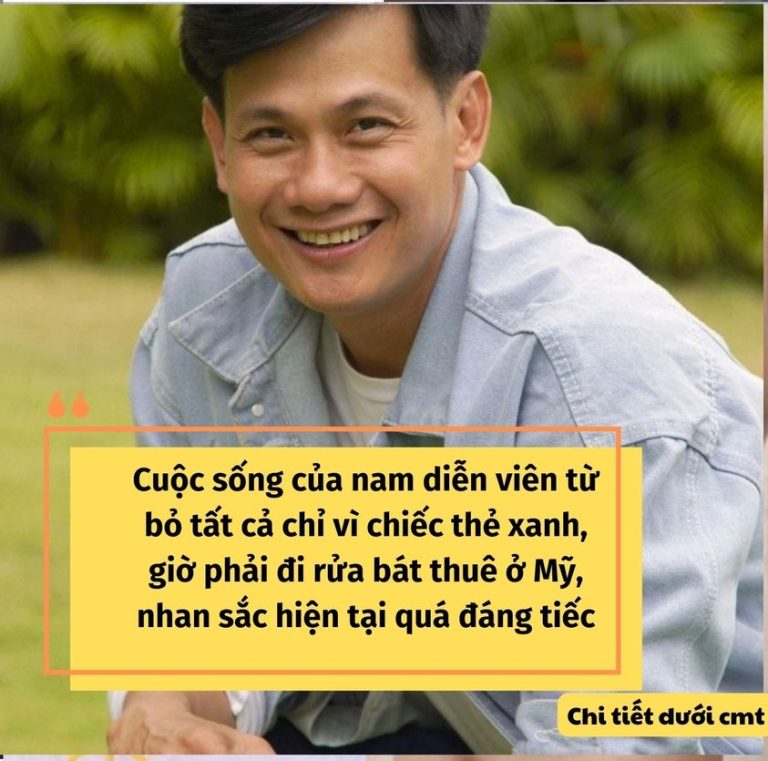 Võ Thành Tâm nam thần phim “Lật mặt” đi rửa bát, bán trà sữa ở Mỹ, thư sinh nhưng chưa lấy vợ, bị nghi ngờ giới tính ở tuổi U50