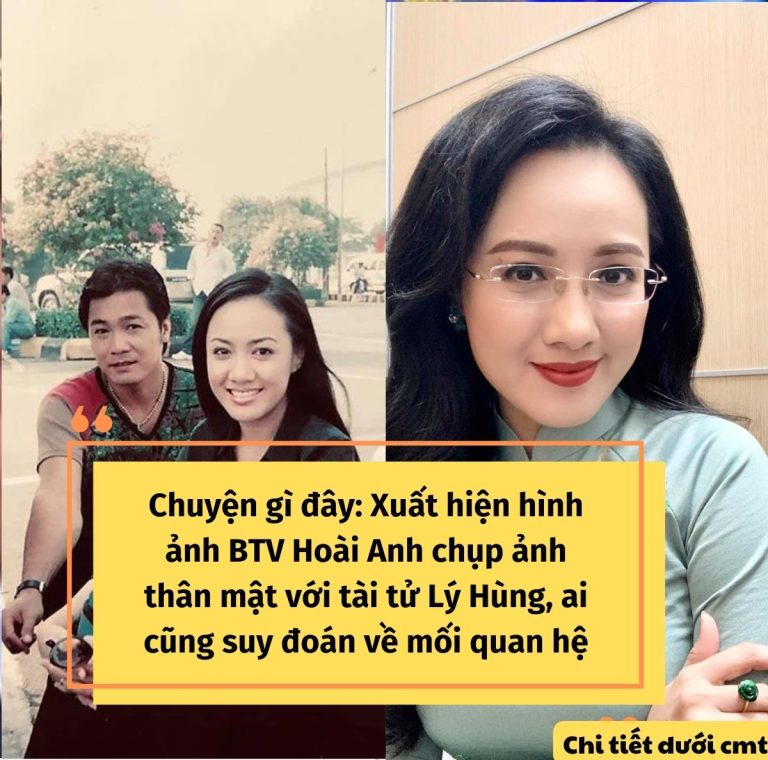 Chuyện gì đây: Xuất hiện hình ảnh BTV Hoài Anh chụp ảnh thân mật với tài tử Lý Hùng, ai cũng suy đoán về mối quan hệ