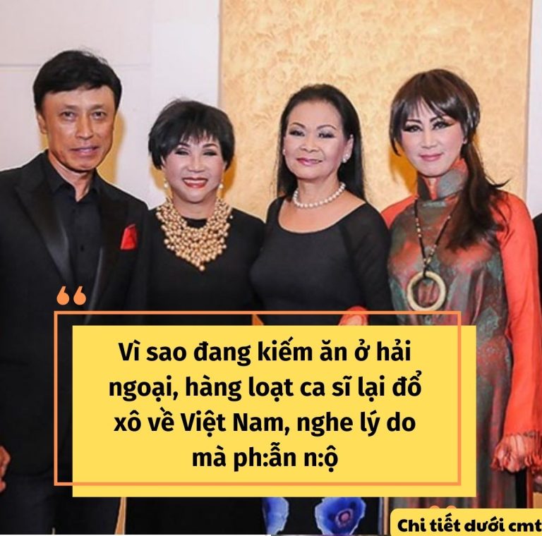 Vì sao đang kiếm ăn ở hải ngoại, hàng loạt ca sĩ lại đổ xô về Việt Nam, nghe lý do không chấp nhận được