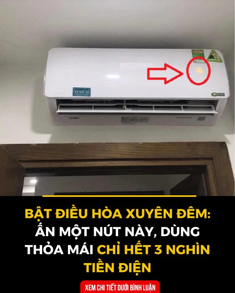 Bật điều hòa xuyên đêm: Ấn một nút này, dùng thỏa mái chỉ hết 3 nghìn tiền điện