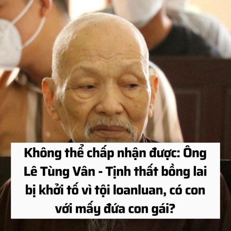 Khởi tố ‘thầy ông nội’ Lê Tùng Vân hành vi ll với con g.ái