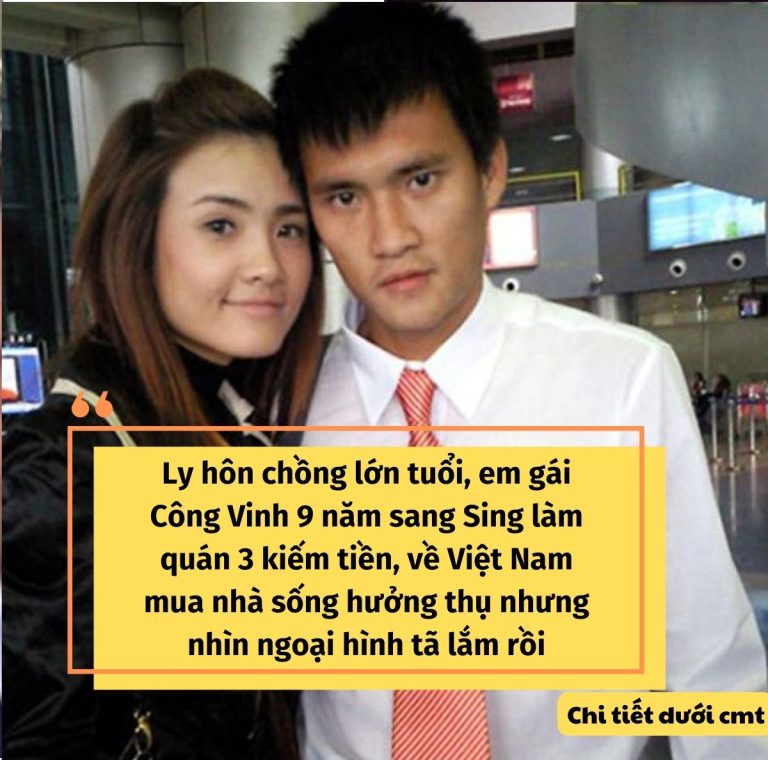 Cuộc sống hiện tại của em gái Công Vinh, ai nhìn cũng bất ngờ