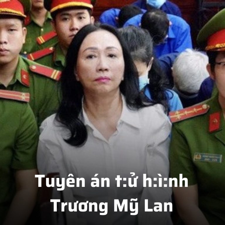 Tuyên án t:ử h:ì:nh Trương Mỹ Lan