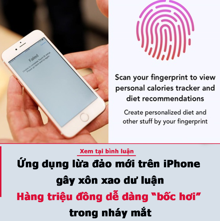 Ứng dụng lừa đảo mới trên iPhone gây xôn xao dư luận: Hàng triệu đồng dễ dàng “bốc hơi” trong nháy mắt