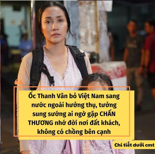 Ốc Thanh Vân gặp chấn thương khi sống tại Úc