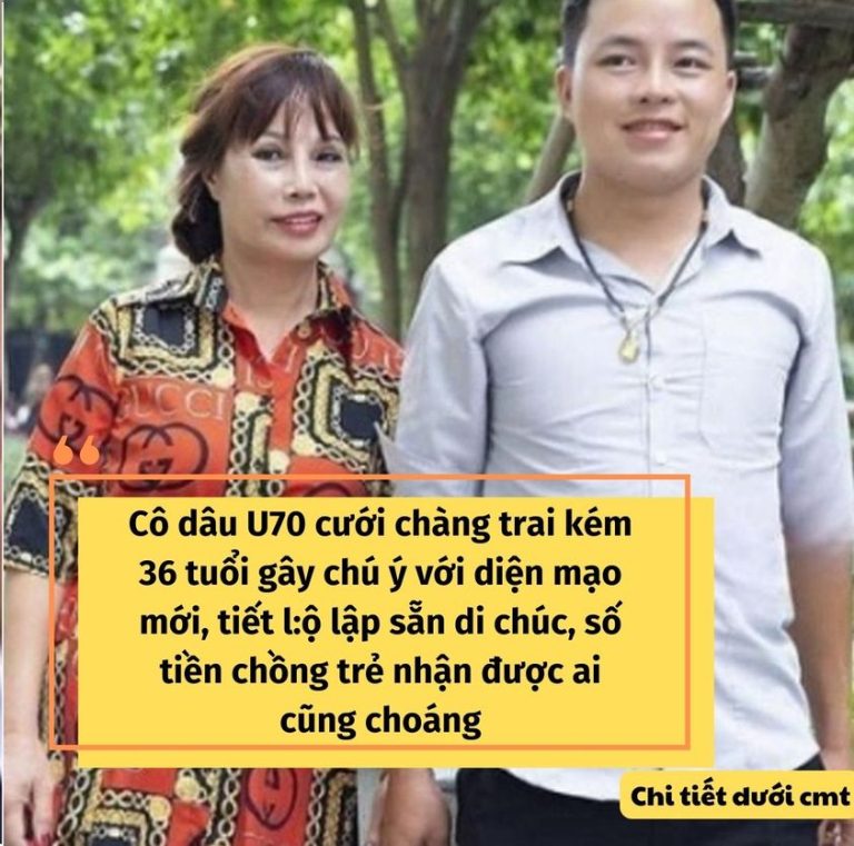 Cô dâu U70 tuổi lập di chúc