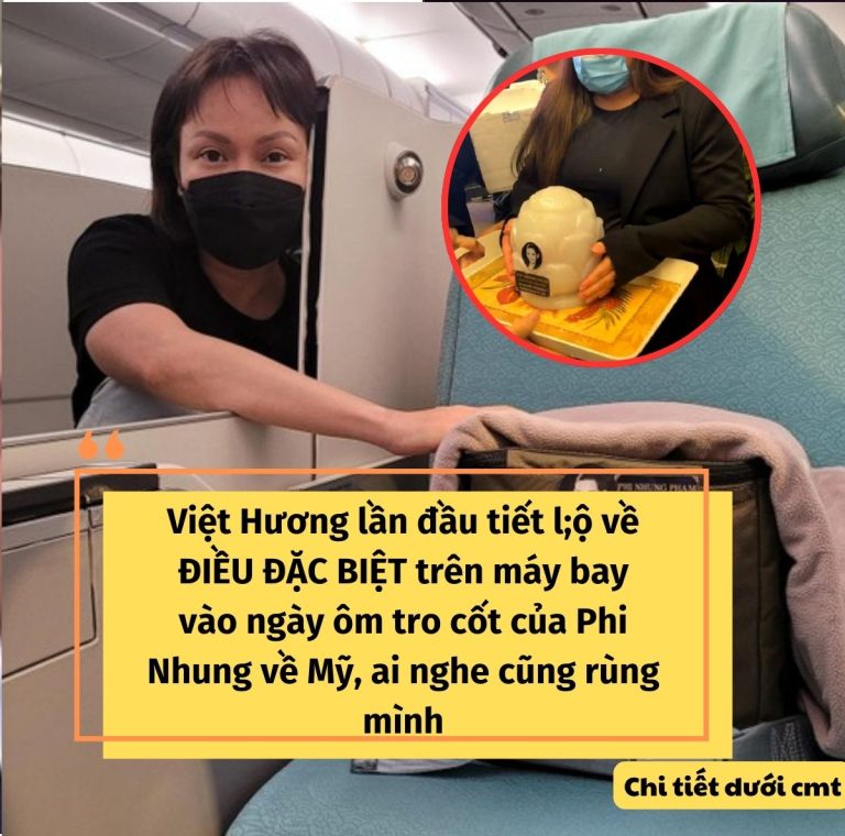 Việt Hương tự tay ôm tro cốt Phi Nhung về Mỹ