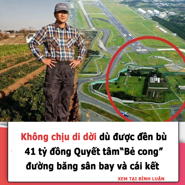 Lão nông không di dời dù được đền bù 41,1 tỷ đồng: “Bẻ cong” đường băng sân bay, muốn vào ruộng phải xuyên qua lòng đất