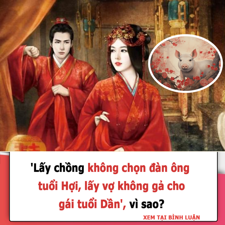 ‘Lấy chồng không chọn đàn ông tuổi Hợi, lấy vợ không gả cho gái tuổi Dần’, vì sao?