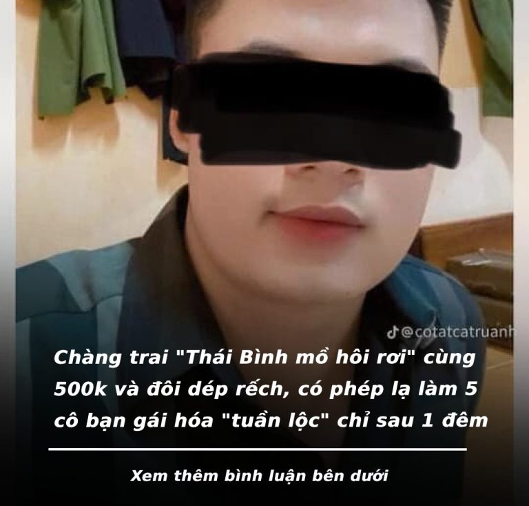 Chàng trai “Thái Bình mồ hôi rơi” cùng 500k và đôi dép r:ách, có phép lạ làm 5 cô bạn gái hóa “tuần lộc” chỉ sau 1 đêm