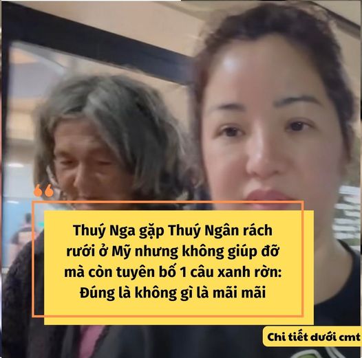 Gặp lại ca sĩ đình đám một thời lang thang không nơi nương tựa, Thúy Nga băn khoăn: ‘Có nên giúp đỡ nơi ăn chốn ở’?