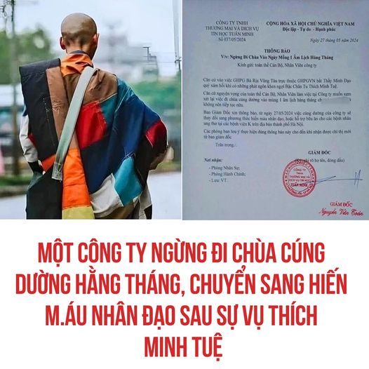 Cho nhân viên dừng đi chùa và cúng dường, chủ doanh nghiệp nói gì?