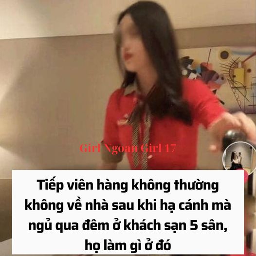 Tiếp viên hàng không thường không về nhà sau khi hạ cánh mà ngủ qua đêm ở khách sạn 5 sao