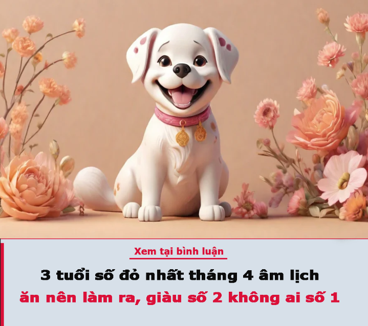 3 tuổi số đỏ nhất tháng 4 âm lịch, ăn nên làm ra, giàu số 2 không ai số 1